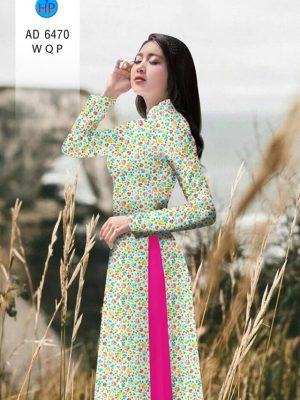 Vải áo dài hoa nhí đều mới ra AD 6470 21 1580445148 227 Vai ao dai hoa nhi deu moi ra AD 6470