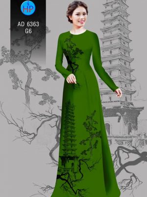 Vải áo dài tháp chùa kiểu mới AD 6363 26 1580445238 903 Vai ao dai thap chua kieu moi AD 6363