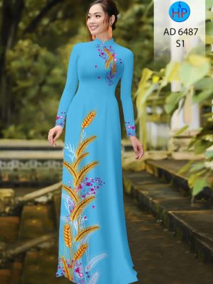Vải áo dài hoa lúa mới ra AD 6487 34 1580445357 432 Vai ao dai hoa lua moi ra AD 6487