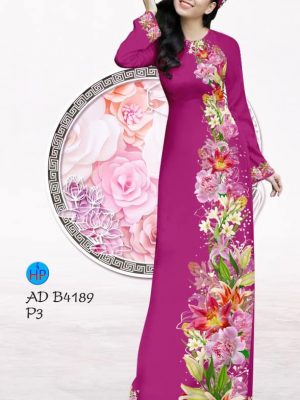 Vải áo dài hoa in 3D kiểu mới AD B4189 28 1580445835 767 Vai ao dai hoa in 3D kieu moi AD B4189