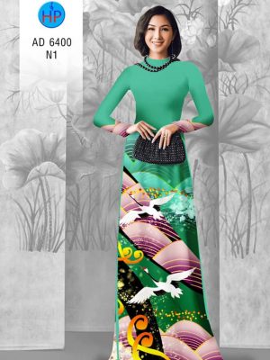 Vải áo dài Hạc thiết kế 2020 AD 6400 25 1580445933 994 Vai ao dai Hac thiet ke 2020 AD 6400