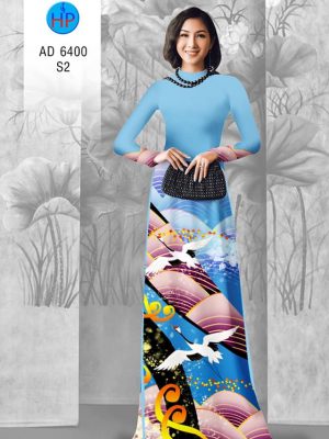 Vải áo dài Hạc thiết kế 2020 AD 6400 36 1580445934 339 Vai ao dai Hac thiet ke 2020 AD 6400