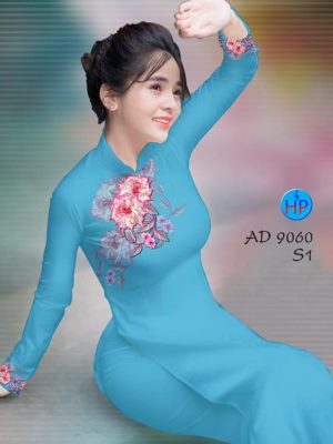 Vải áo dài Hoa in 3D mới ra AD 9060 30 1580446058 360 Vai ao dai Hoa in 3D moi ra AD 9060
