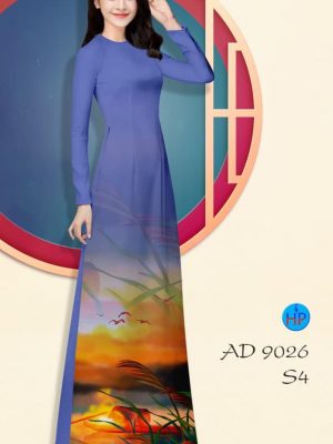 Vải áo dài Chiều quê kiểu mới AD 9026 21 1580446160 197 Vai ao dai Chieu que kieu moi AD 9026