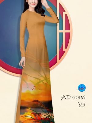 Vải áo dài Chiều quê kiểu mới AD 9026 24 1580446160 284 Vai ao dai Chieu que kieu moi AD 9026