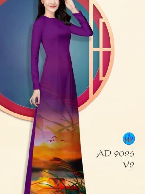 Vải áo dài Chiều quê kiểu mới AD 9026 26 1580446160 331 Vai ao dai Chieu que kieu moi AD 9026