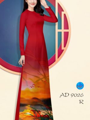 Vải áo dài Chiều quê kiểu mới AD 9026 28 1580446161 87 Vai ao dai Chieu que kieu moi AD 9026