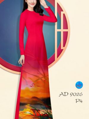 Vải áo dài Chiều quê kiểu mới AD 9026 30 1580446161 91 Vai ao dai Chieu que kieu moi AD 9026