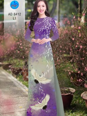 Vải áo dài chim hạc thiết kế 2020 AD 6412 28 1580446662 248 Vai ao dai chim hac thiet ke 2020 AD 6412