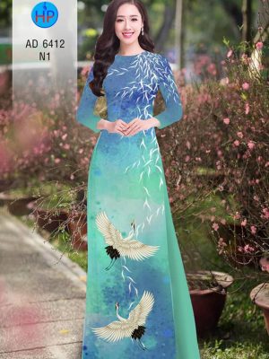 Vải áo dài chim hạc thiết kế 2020 AD 6412 27 1580446662 548 Vai ao dai chim hac thiet ke 2020 AD 6412