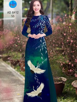 Vải áo dài chim hạc thiết kế 2020 AD 6412 35 1580446663 562 Vai ao dai chim hac thiet ke 2020 AD 6412