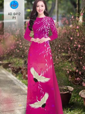 Vải áo dài chim hạc thiết kế 2020 AD 6412 32 1580446663 775 Vai ao dai chim hac thiet ke 2020 AD 6412