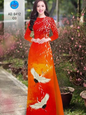 Vải áo dài chim hạc thiết kế 2020 AD 6412 29 1580446663 949 Vai ao dai chim hac thiet ke 2020 AD 6412
