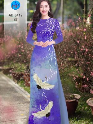 Vải áo dài chim hạc thiết kế 2020 AD 6412 34 1580446663 99 Vai ao dai chim hac thiet ke 2020 AD 6412