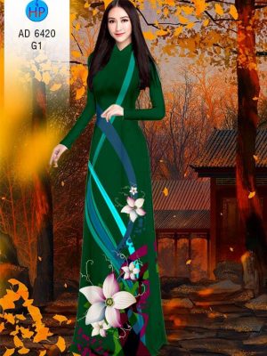 Vải áo dài hoa in 3D thiết kế 2020 AD 6420 22 1580446788 619 Vai ao dai hoa in 3D thiet ke 2020 AD