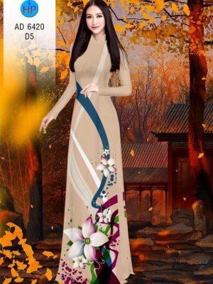 Vải áo dài hoa in 3D thiết kế 2020 AD 6420 21 1580446788 821 Vai ao dai hoa in 3D thiet ke 2020 AD