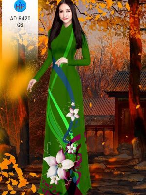 Vải áo dài hoa in 3D thiết kế 2020 AD 6420 28 1580446789 494 Vai ao dai hoa in 3D thiet ke 2020 AD