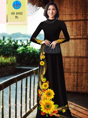 Vải áo dài hoa hướng dương kiểu mới AD 6452 34 1580446884 952 Vai ao dai hoa huong duong kieu moi AD 6452