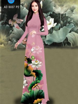 Vải áo dài Sen Việt mới ra AD 6037 22 1580450381 382 Vai ao dai Sen Viet moi ra AD 6037
