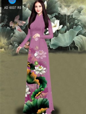 Vải áo dài Sen Việt mới ra AD 6037 25 1580450381 841 Vai ao dai Sen Viet moi ra AD 6037