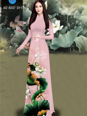 Vải áo dài Sen Việt mới ra AD 6037 34 1580450382 885 Vai ao dai Sen Viet moi ra AD 6037