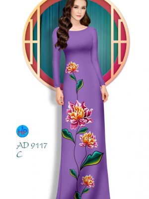 1580450496 14 Vai ao dai Hoa Mau Don thiet ke 2020 AD