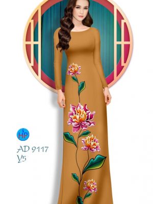 1580450496 450 Vai ao dai Hoa Mau Don thiet ke 2020 AD