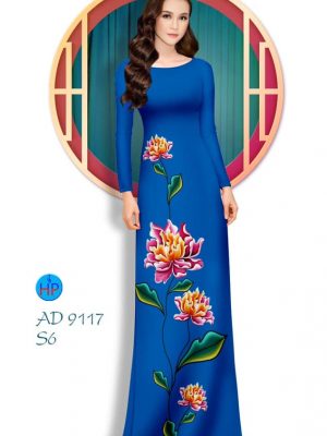 1580450496 686 Vai ao dai Hoa Mau Don thiet ke 2020 AD