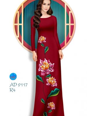 1580450496 696 Vai ao dai Hoa Mau Don thiet ke 2020 AD