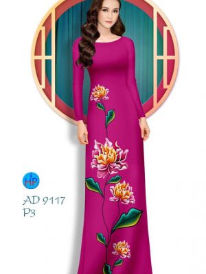 1580450496 972 Vai ao dai Hoa Mau Don thiet ke 2020 AD