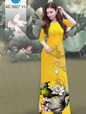 Vải áo dài hoa Sen thiết kế 2020 AD 6027 26 1580450751 613 Vai ao dai hoa Sen thiet ke 2020 AD 6027