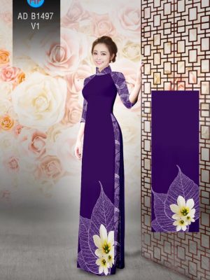 1580451714 313 Vai ao dai Hoa in 3D thiet ke 2020 AD