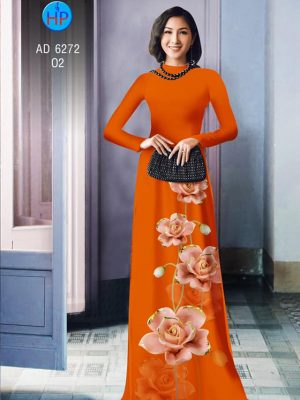 Vải áo dài Hoa hồng kiểu mới AD 3272 29 1580452020 261 Vai ao dai Hoa hong kieu moi AD 3272