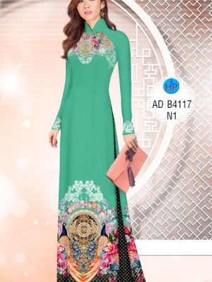 1580452240 84 Vai ao dai Hoa van va bi thiet ke 2020