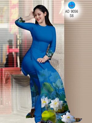 Vải áo dài Sen thanh thoát thiết kế 2020 AD 9056 26 1580452569 903 Vai ao dai Sen thanh thoat thiet ke 2020 AD