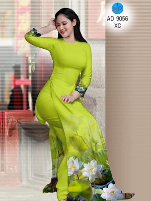 Vải áo dài Sen thanh thoát thiết kế 2020 AD 9056 25 1580452569 978 Vai ao dai Sen thanh thoat thiet ke 2020 AD