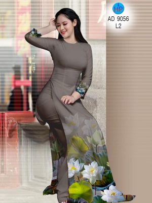 Vải áo dài Sen thanh thoát thiết kế 2020 AD 9056 32 1580452569 989 Vai ao dai Sen thanh thoat thiet ke 2020 AD