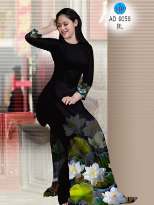 Vải áo dài Sen thanh thoát thiết kế 2020 AD 9056 37 1580452570 809 Vai ao dai Sen thanh thoat thiet ke 2020 AD
