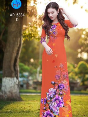 1580452917 119 Vai ao dai Hoa in 3D thiet ke 2020 AD