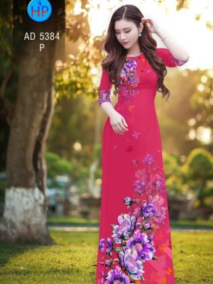 1580452918 453 Vai ao dai Hoa in 3D thiet ke 2020 AD