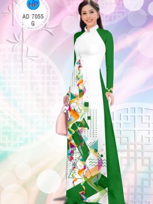 Vải áo dài Lập thể hình học kiểu mới AD 7055 33 1580453394 319 Vai ao dai Lap the hinh hoc kieu moi AD