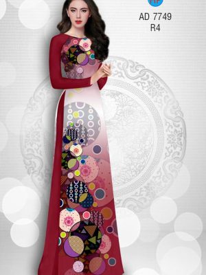 Vải áo dài hoa văn tròn kiểu mới AD 7749 30 1580453632 675 Vai ao dai hoa van tron kieu moi AD 7749