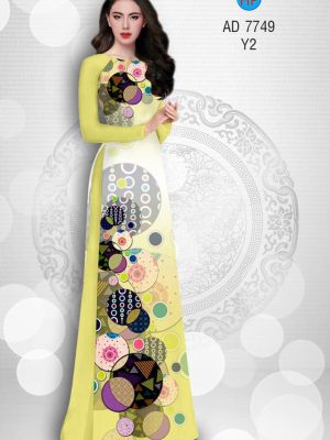 Vải áo dài hoa văn tròn kiểu mới AD 7749 34 1580453633 998 Vai ao dai hoa van tron kieu moi AD 7749