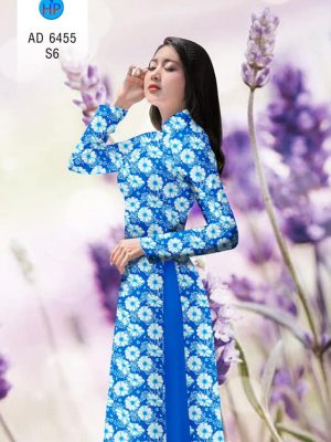 1580453759 2 Vai ao dai Hoa Cuc thiet ke 2020 AD 6455