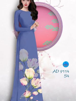 1580453893 408 Vai ao dai Hoa Tulip kieu moi AD 9114