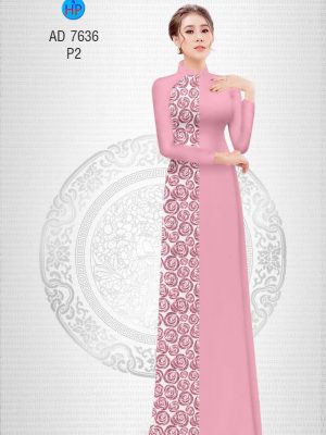 Vải áo dài Hoa hồng mới ra AD 7636 27 1580454103 369 Vai ao dai Hoa hong moi ra AD 7636
