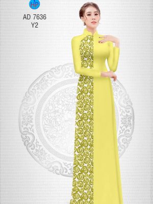 Vải áo dài Hoa hồng mới ra AD 7636 37 1580454104 107 Vai ao dai Hoa hong moi ra AD 7636
