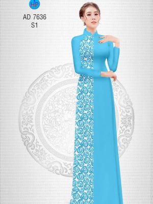 Vải áo dài Hoa hồng mới ra AD 7636 34 1580454104 943 Vai ao dai Hoa hong moi ra AD 7636
