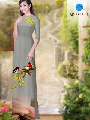 Vải áo dài hoa mai và chim thiết kế 2020 AD 5892 25 1580454477 588 Vai ao dai hoa mai va chim thiet ke 2020