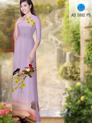 Vải áo dài hoa mai và chim thiết kế 2020 AD 5892 21 1580454477 774 Vai ao dai hoa mai va chim thiet ke 2020